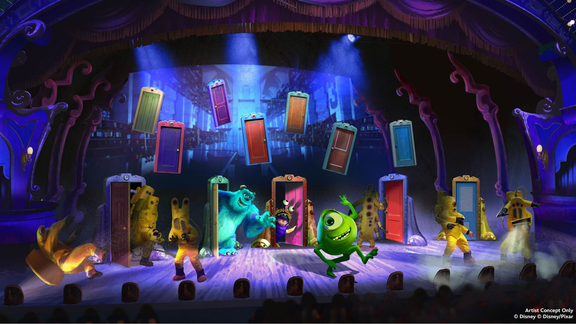 Nuovo spettacolo Pixar We Belong Together con personaggi Pixar