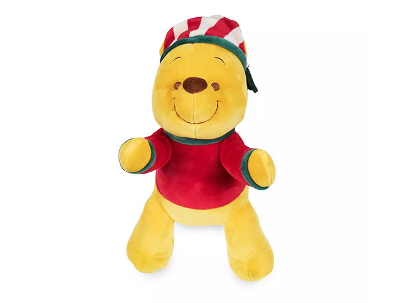 pupazzo di Winnie the Pooh vestito da Natale