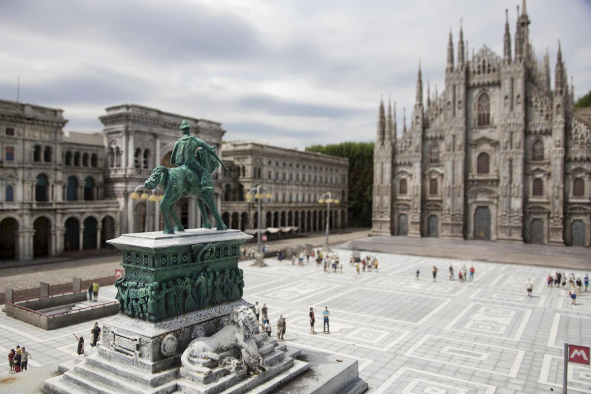 Duomo di Milano in miniatura a l'Italia in Miniatura