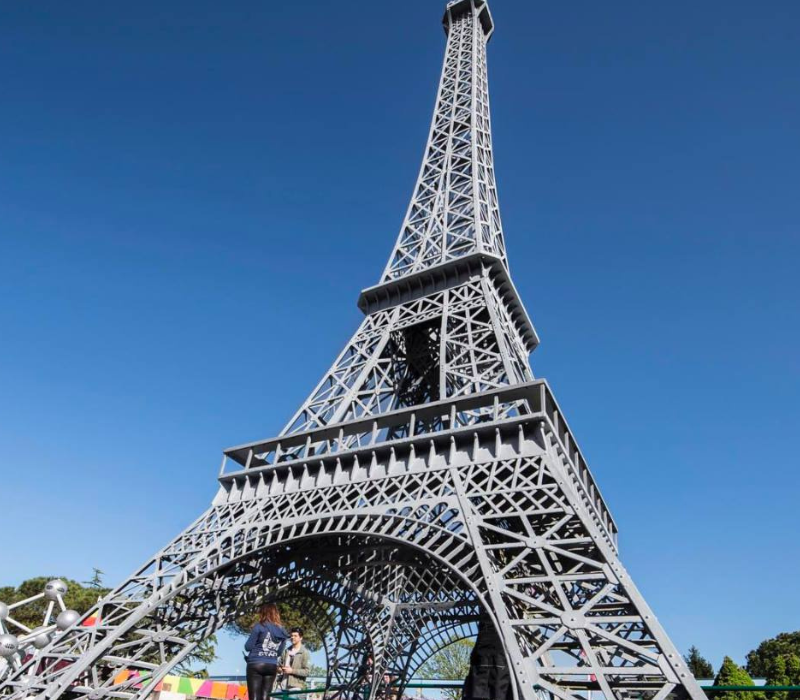 Torre Eiffel per l'Europa in Miniatura a l'Italia in Miniatura