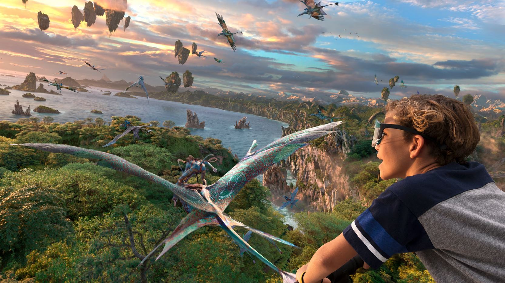 Attrazione Avatar Flight of Passage a Pandora in Disney's Animal Kingdom