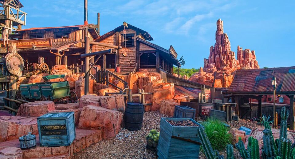 Big Thunder Mountain a Frontierland in Magic Kingdom