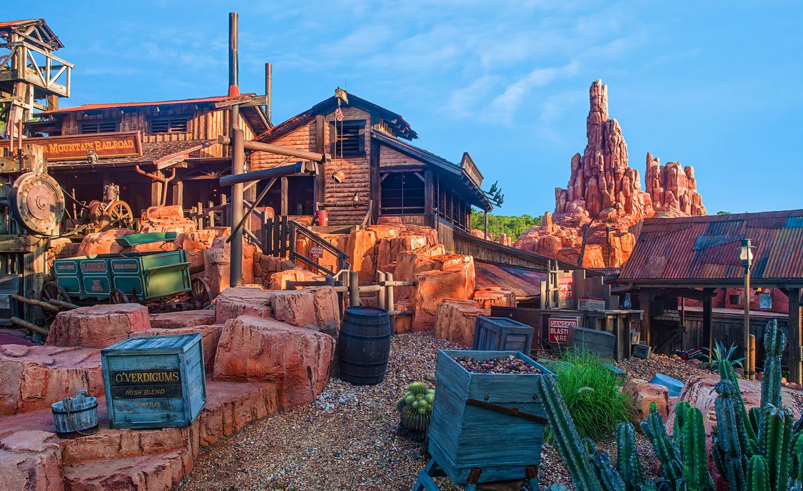 Big Thunder Mountain a Frontierland in Magic Kingdom