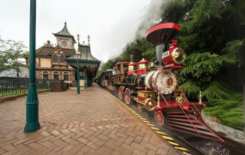 Disney Railroad a Disneyland Paris