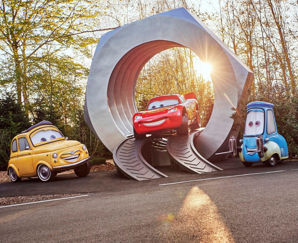 attrazione Cars Road Trip a Worlds of Pixar