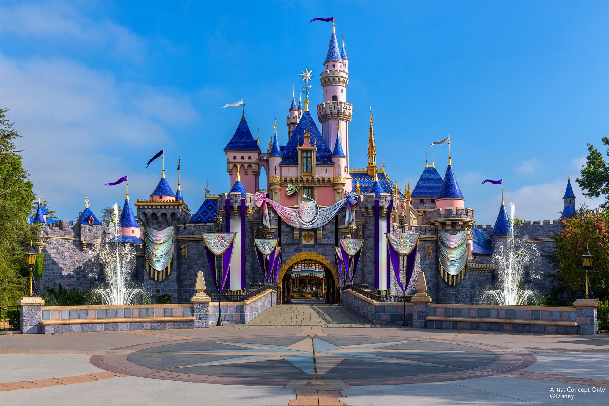 Castello Disneyland Resort in California