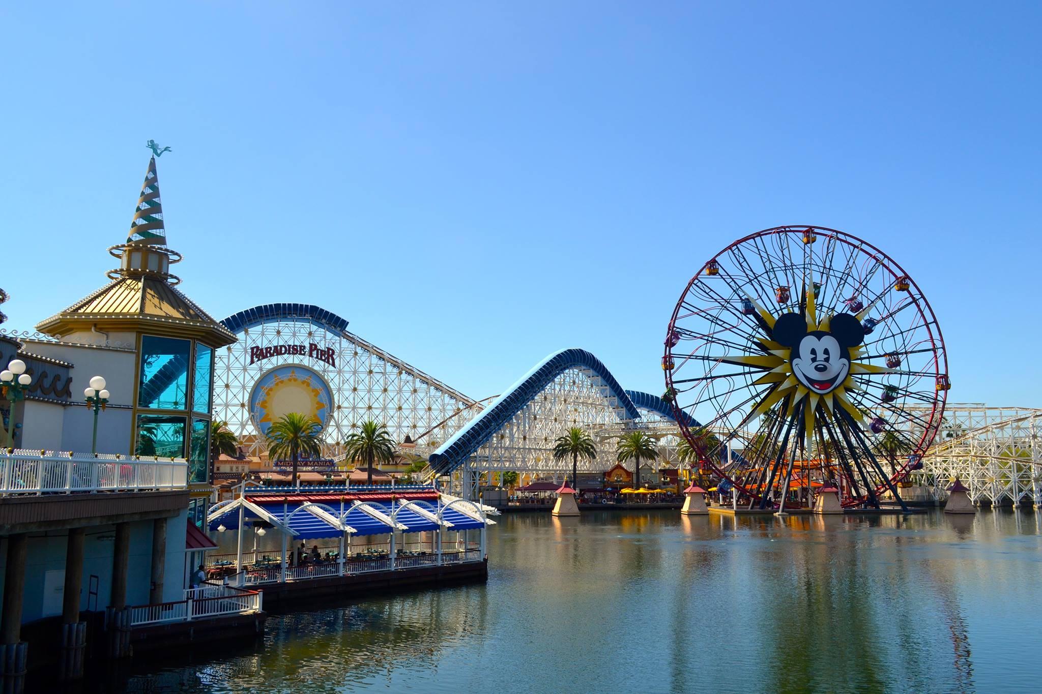 Disney california Adventure con ruota panoramica