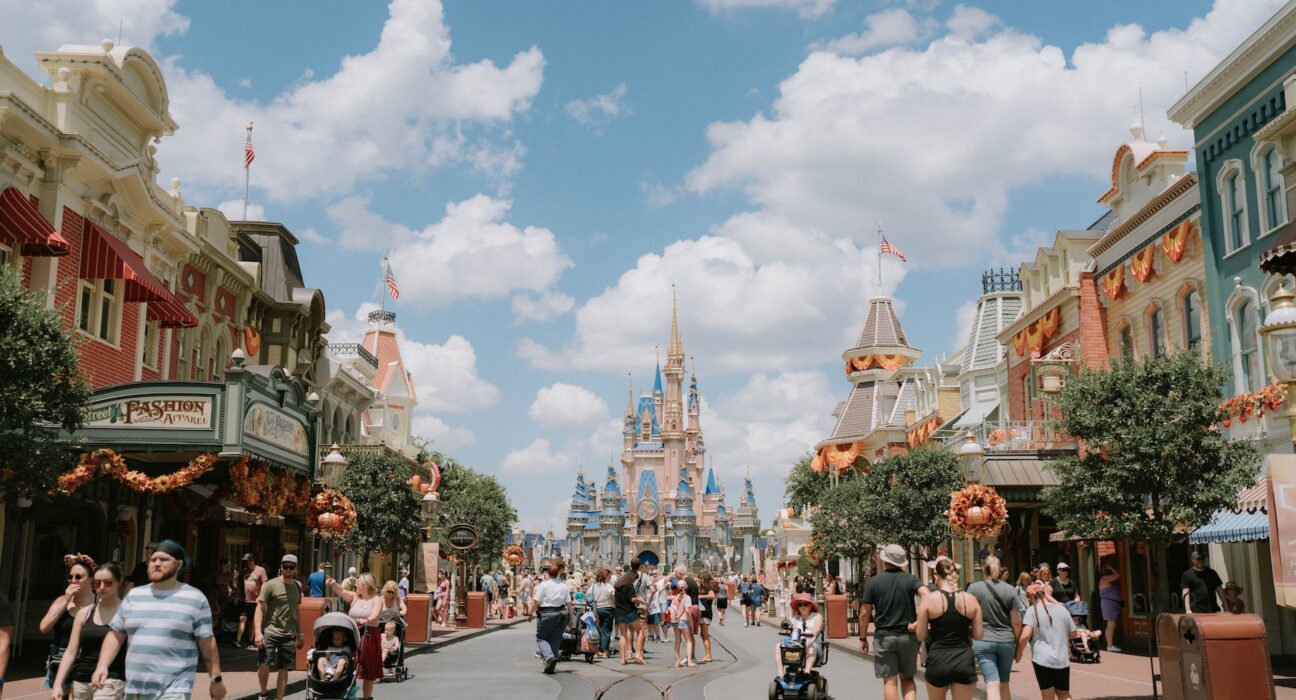 Main Street con Castello Parco Walt Disney