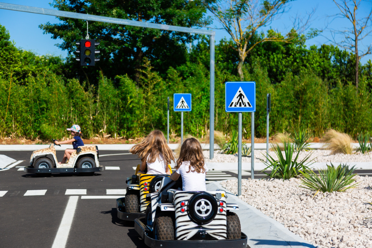 Attrazione Motorgiungla per bambini a Magicland