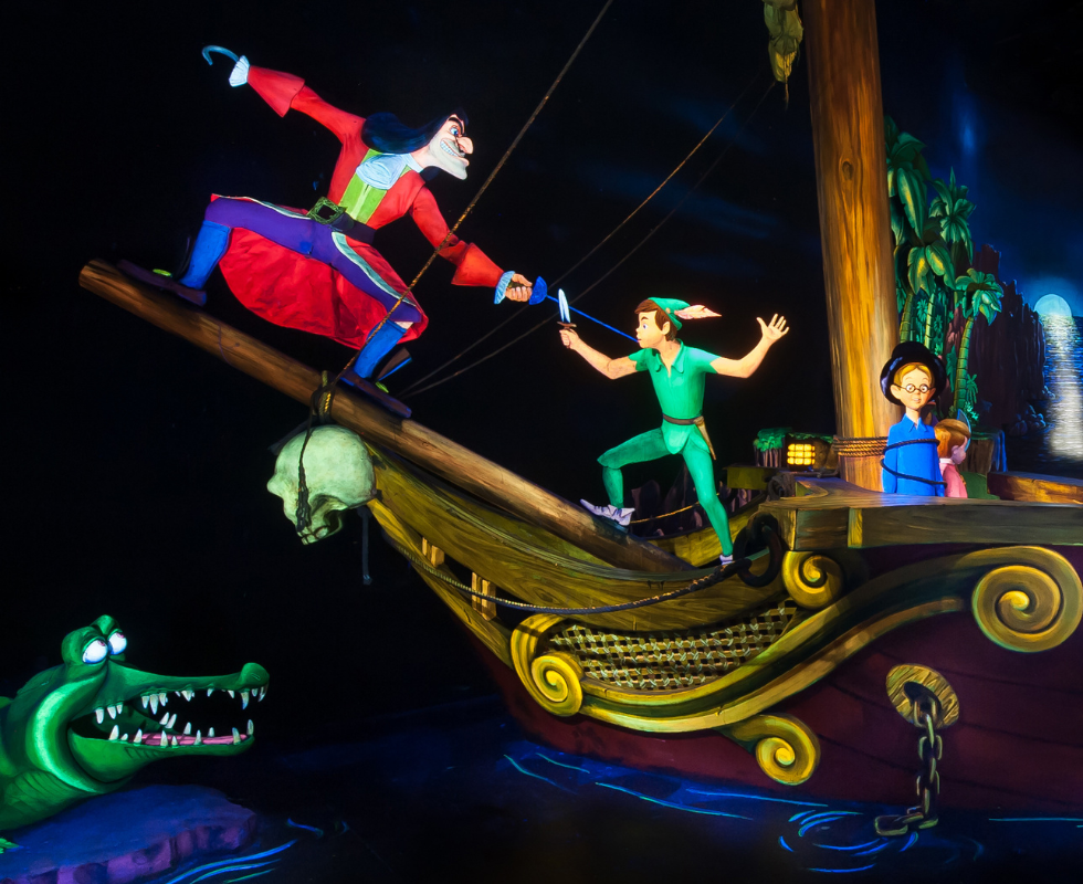 attrazione Peter Pan's Flight a Fantasyland