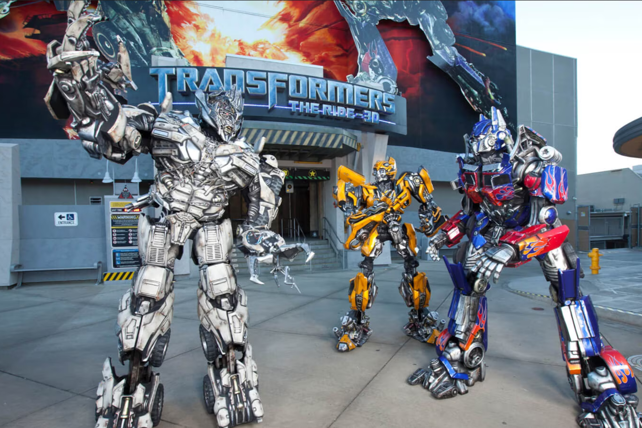 Transformers a Universal Studios Hollywood