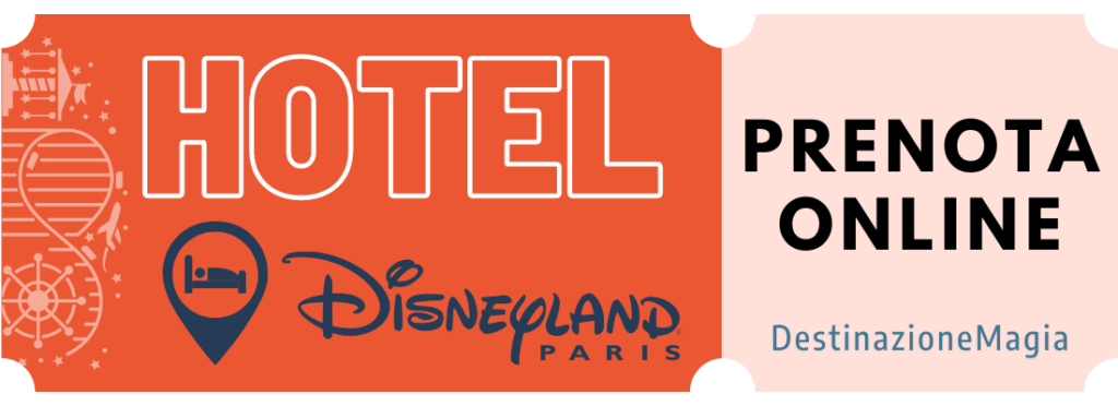 Biglietto Hotel + parco Disneyland Paris. acquista online