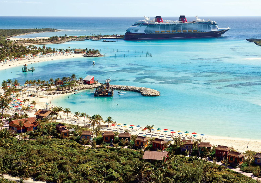 La Disney Cruise Line attracca ai Caraibi