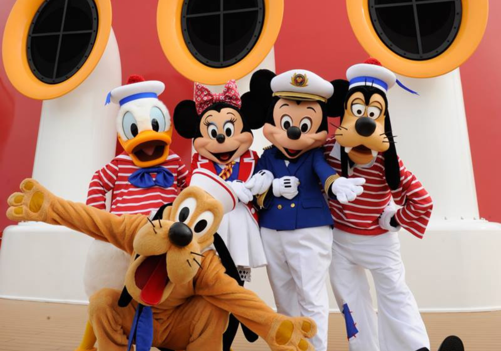 Personaggi Disney nella Disney Cruise Line