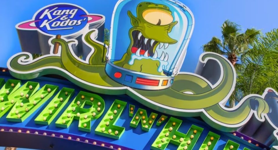 Kang & Kodos' Twirl 'n' Hurl a Springfield: Home of the Simpsons a Universal Studios Florida